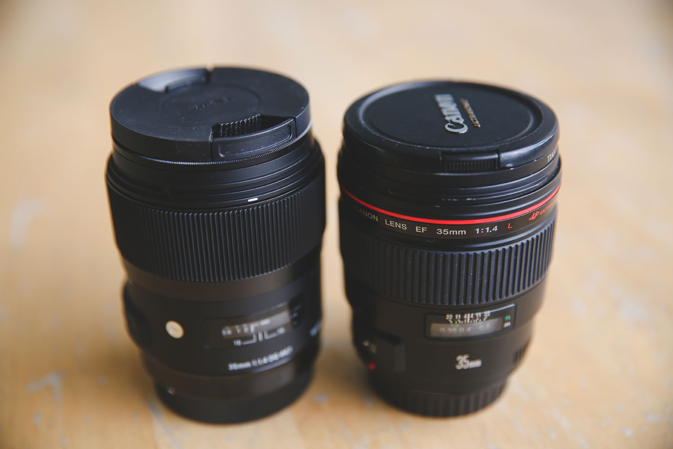 My Two Cents: Sigma 35mm 1.4 vs. Canon 35mm 1.4L